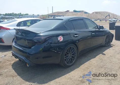 2015 Infiniti Q50 из США, поврежденный, VIN JN1BV7AR2FM393763